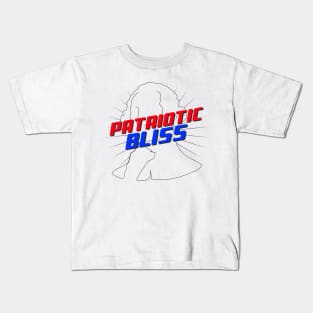 Patriotic Bliss - Independence day Kids T-Shirt